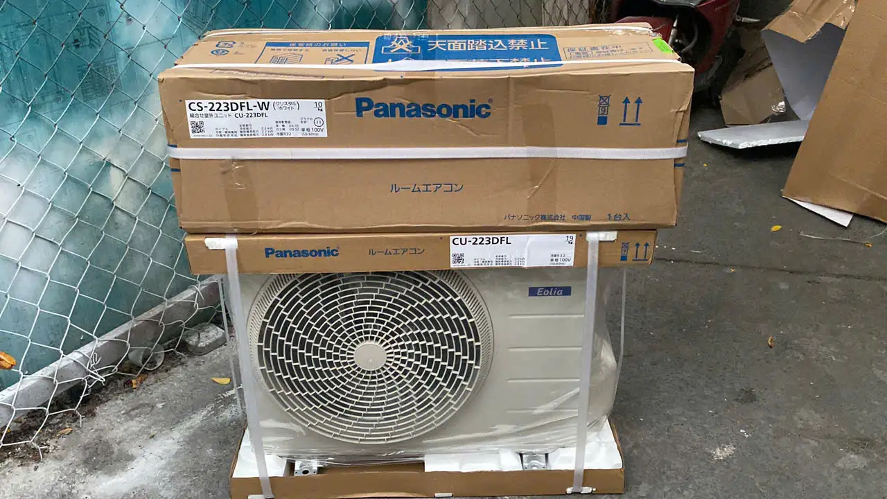 Máy lạnh Panasonic 1HP nội địa Nhật CS-223DFL 2023