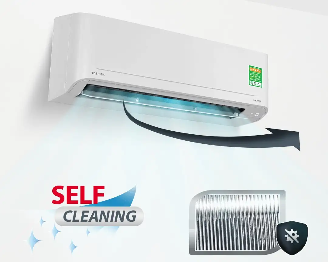 Máy lạnh Toshiba Inverter 1 HP RAS-H10S5KCV2G-V