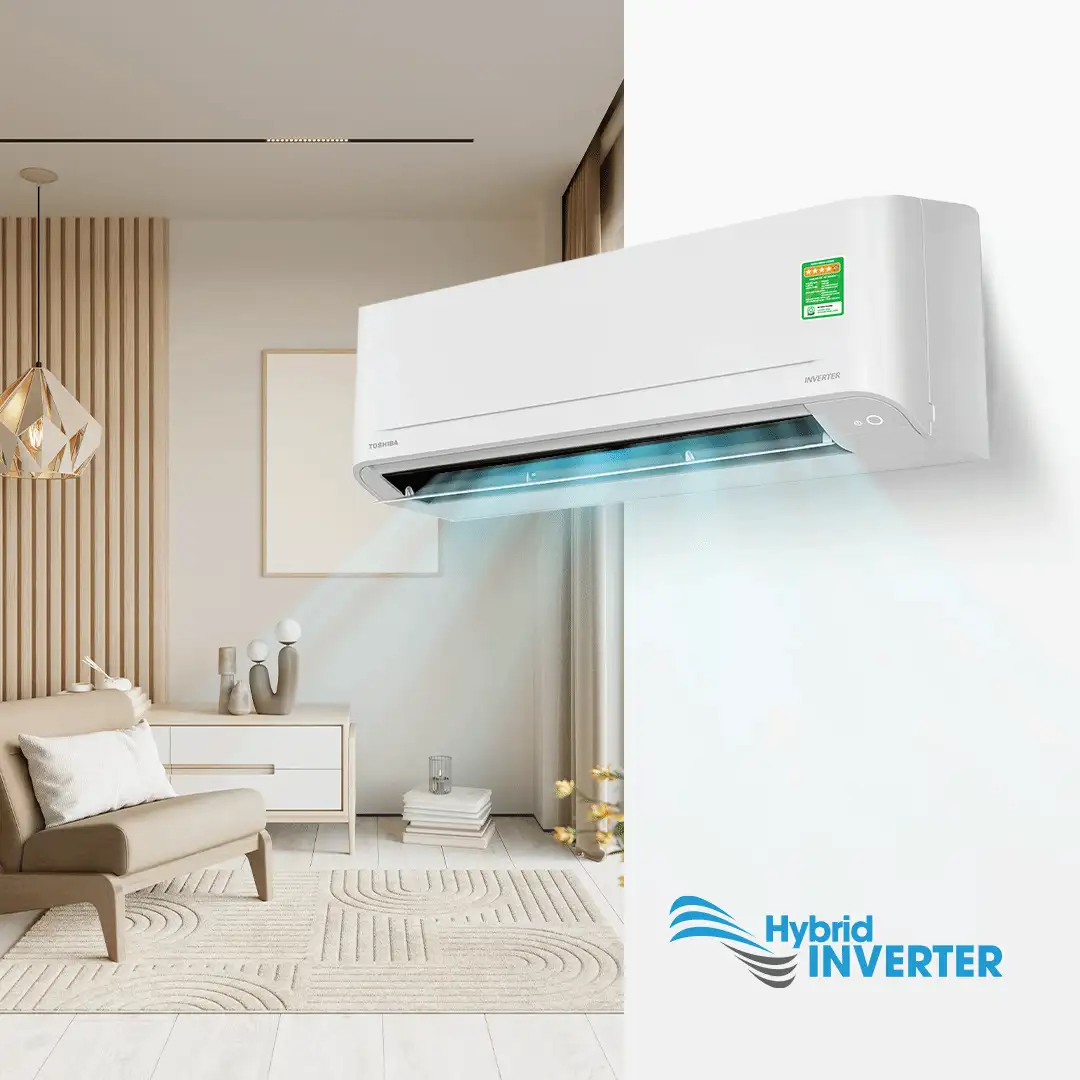 Máy lạnh Toshiba Inverter 1 HP RAS-H10S5KCV2G-V