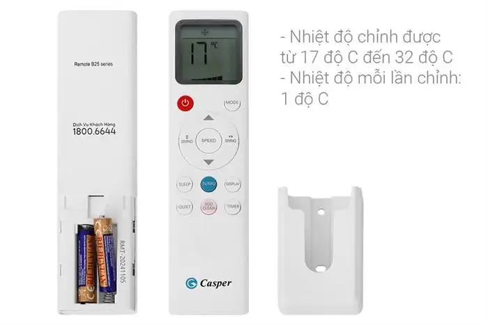 Máy lạnh Casper Inverter 1.5HP GC-12IB36