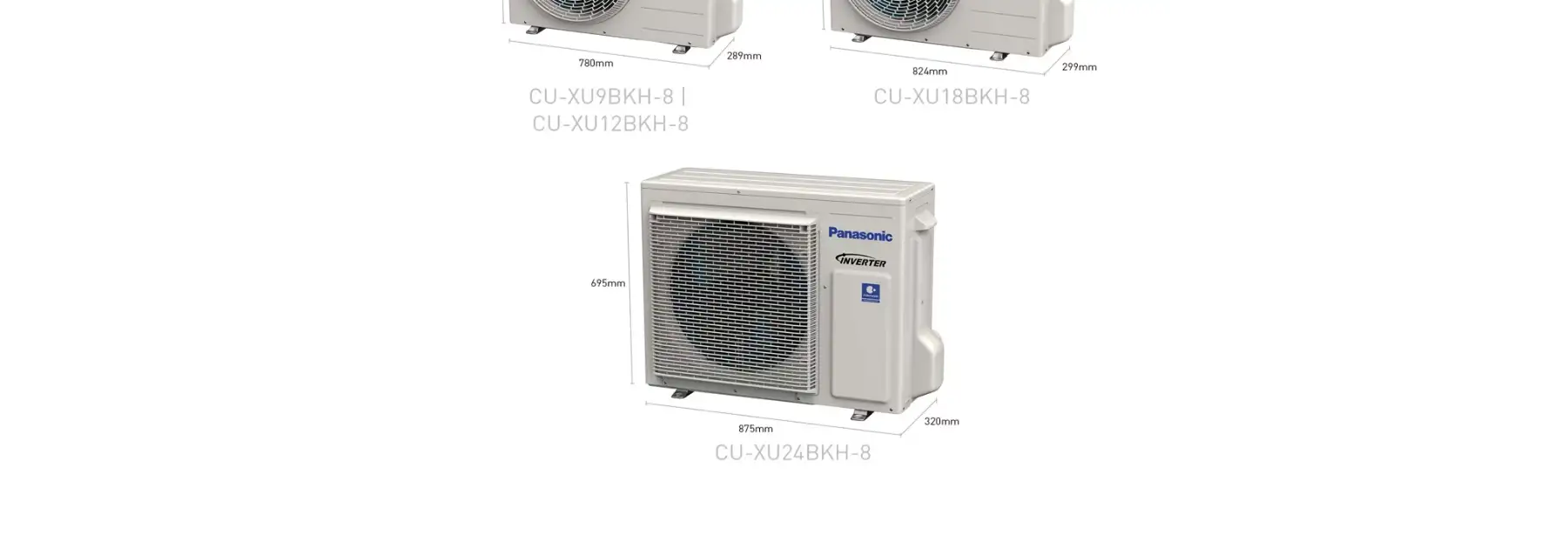 Máy lạnh Panasonic Inverter 1HP CU/CS-U9BKH-8