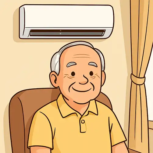 Chọn máy lạnh cho người lớn tuổi