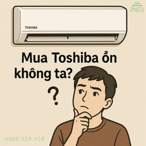 Có nên mua máy lạnh Toshiba? Dùng lâu có bền không, có xuống cấp không?