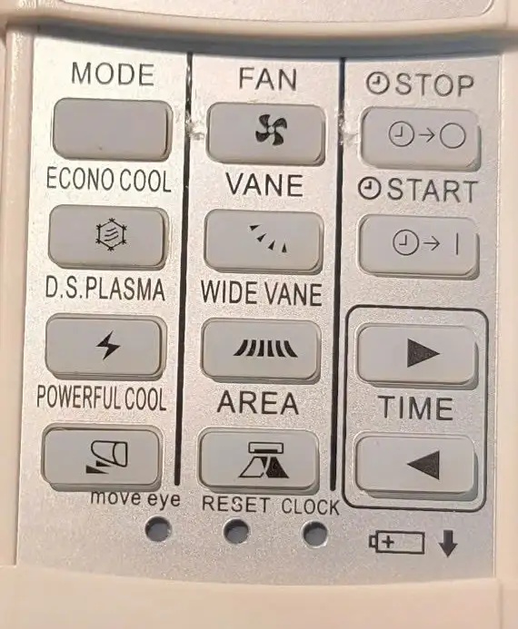 Hướng dẫn sử dụng remote máy lạnh Mitsubishi