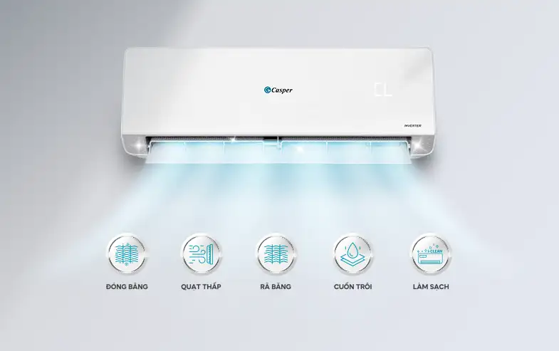 Tự làm sạch iClean – Ngăn ngừa vi khuẩn, nấm mốc
