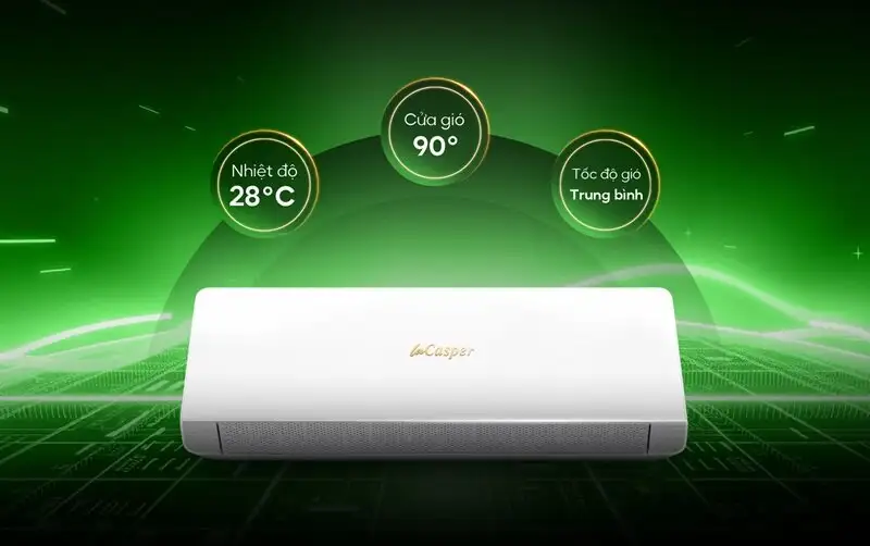 Máy lạnh Casper 9000 BTU vừa ra mắt 2025 đã giảm giá “sập sàn”