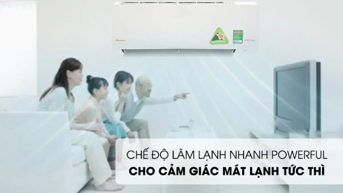 Máy lạnh có các chế độ làm lạnh nhanh nào?