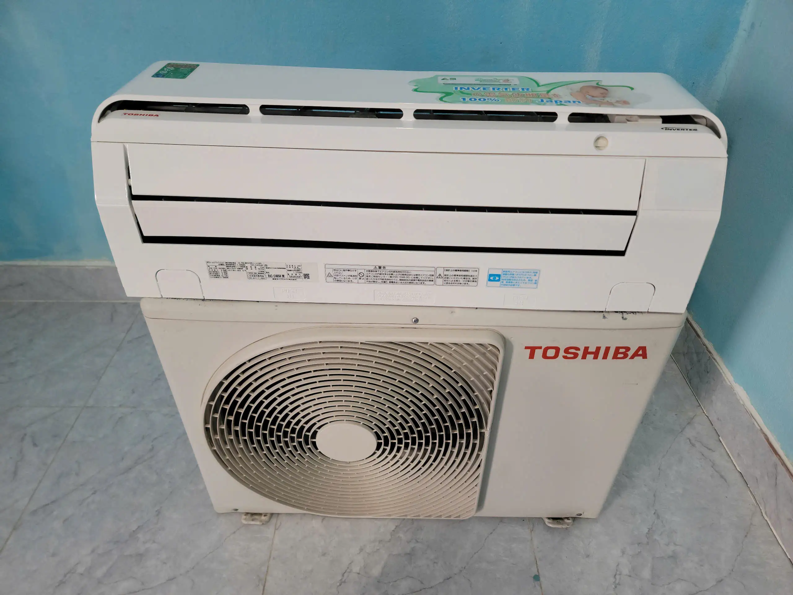 Máy lạnh Toshiba nội địa nhật 2HP Inverter RAS-E405R