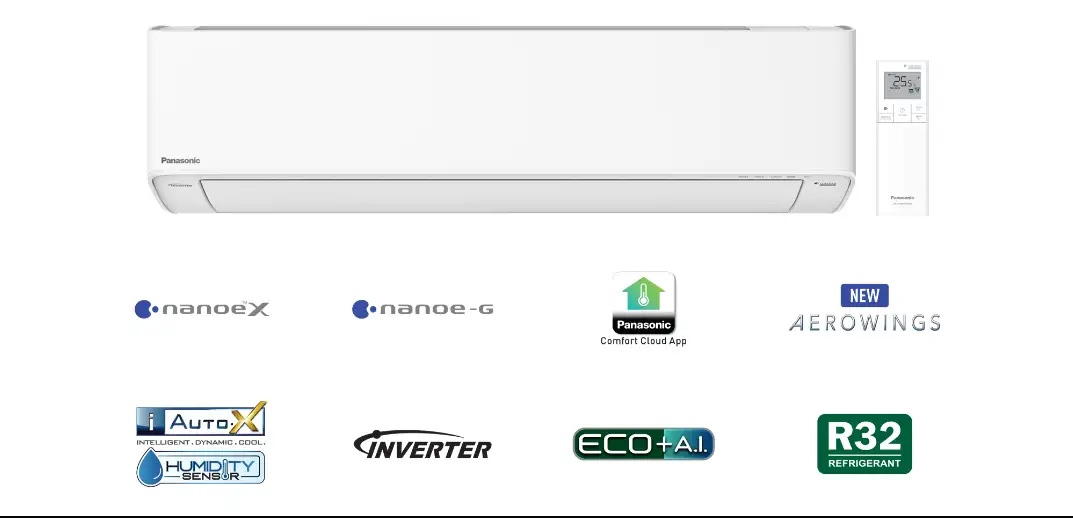 Máy lạnh Panasonic Inverter 2.5 HP CU/CS-U24XKH-8