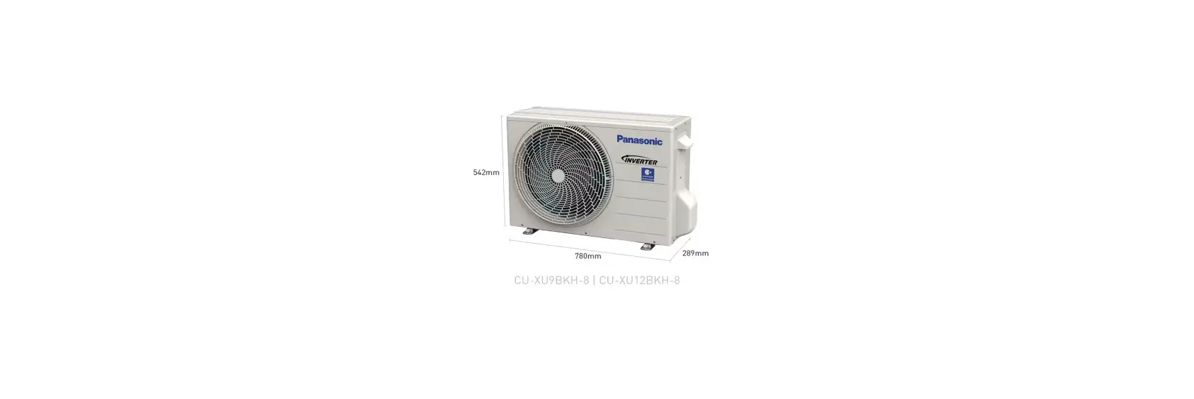 Máy lạnh Panasonic Inverter 1.5HP CU/CS-AU12BKH-8