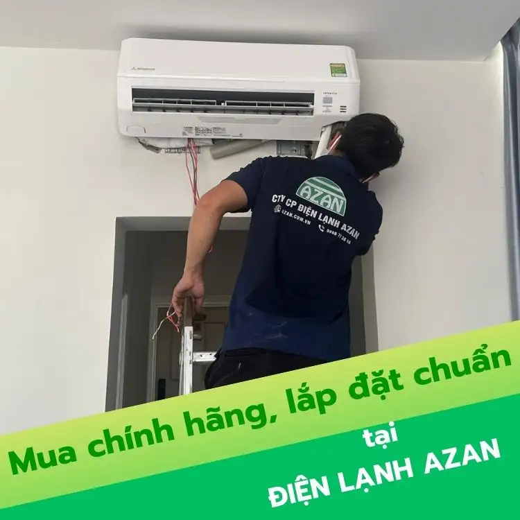 Trọn gói máy lạnh Mitsubishi 2025: Mua chính hãng, lắp đặt chuẩn tại AZAN