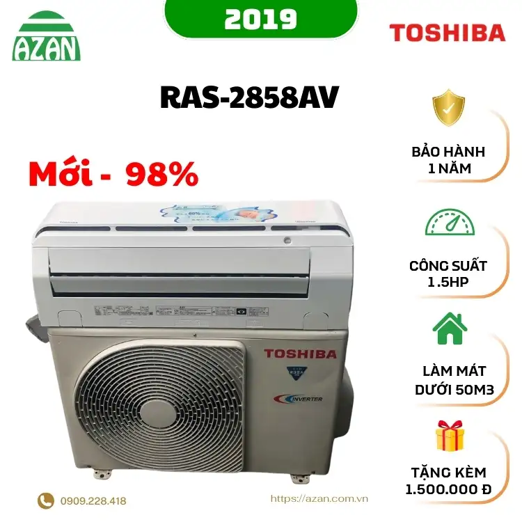 Máy lạnh Toshiba nội địa Nhật 1.5HP