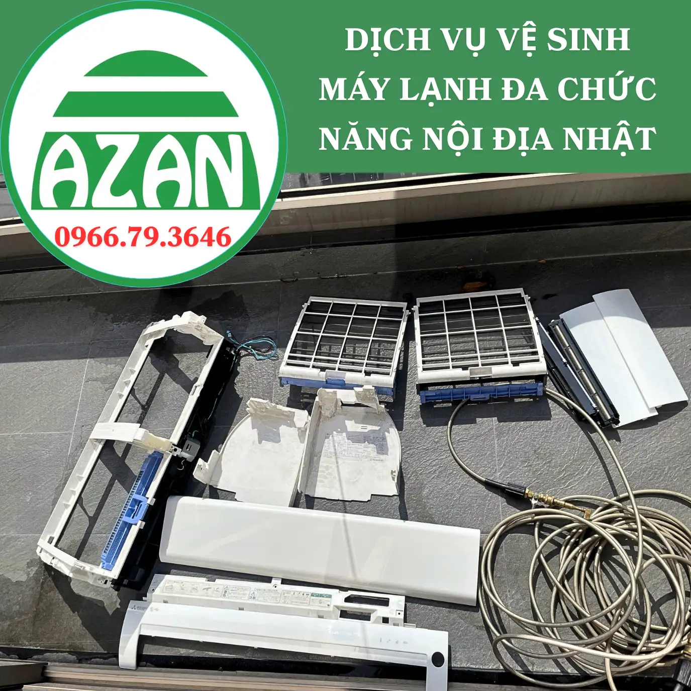 Vệ sinh máy lạnh đa chức năng Mitsubishi nội địa Nhật BXV4024S