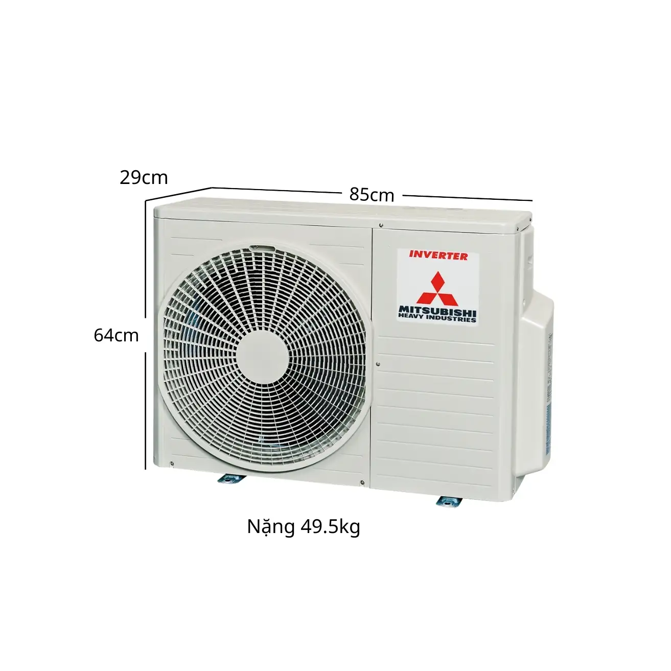 Dàn nóng Multi Mitsubishi Heavy SCM60ZM-S1 Inverter 2 chiều