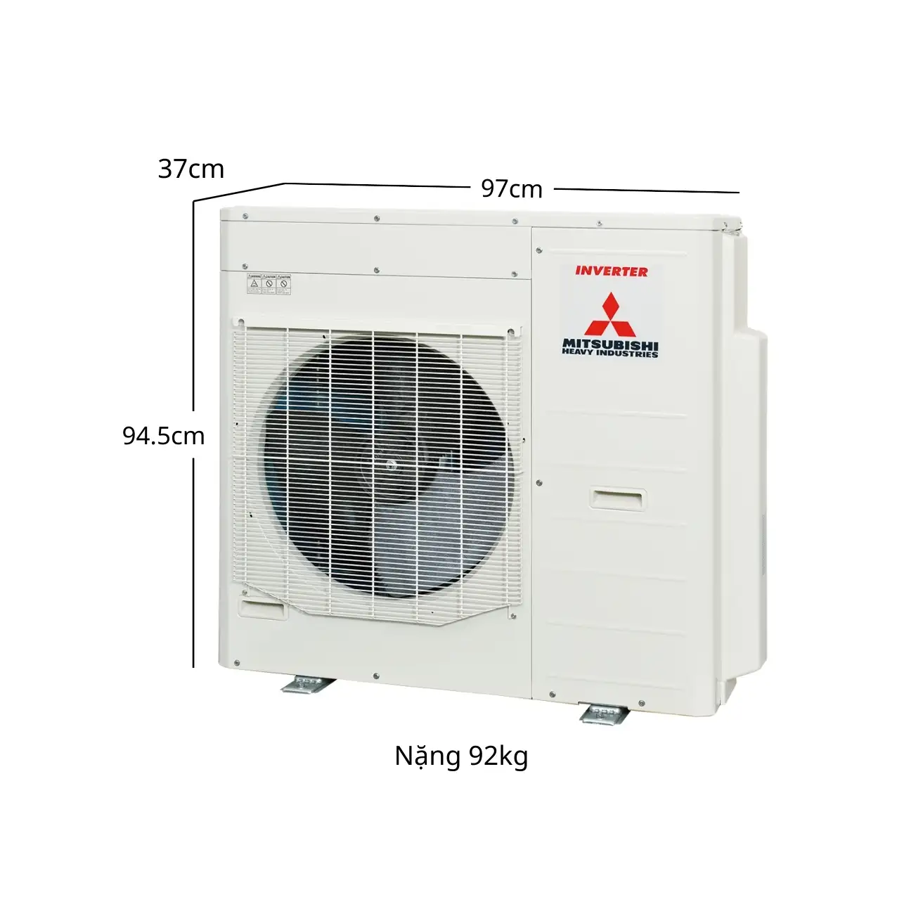 Dàn nóng Multi Mitsubishi Heavy SCM100ZM-S Inverter