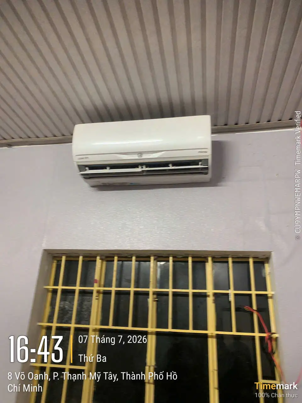 Lắp đặt dàn lạnh máy lạnh Mitsubishi nội địa nhật MSZ-ZW402S-W tại phường Thạnh Mỹ Tây, Tp.HCM (Quận Bình Thạnh cũ)