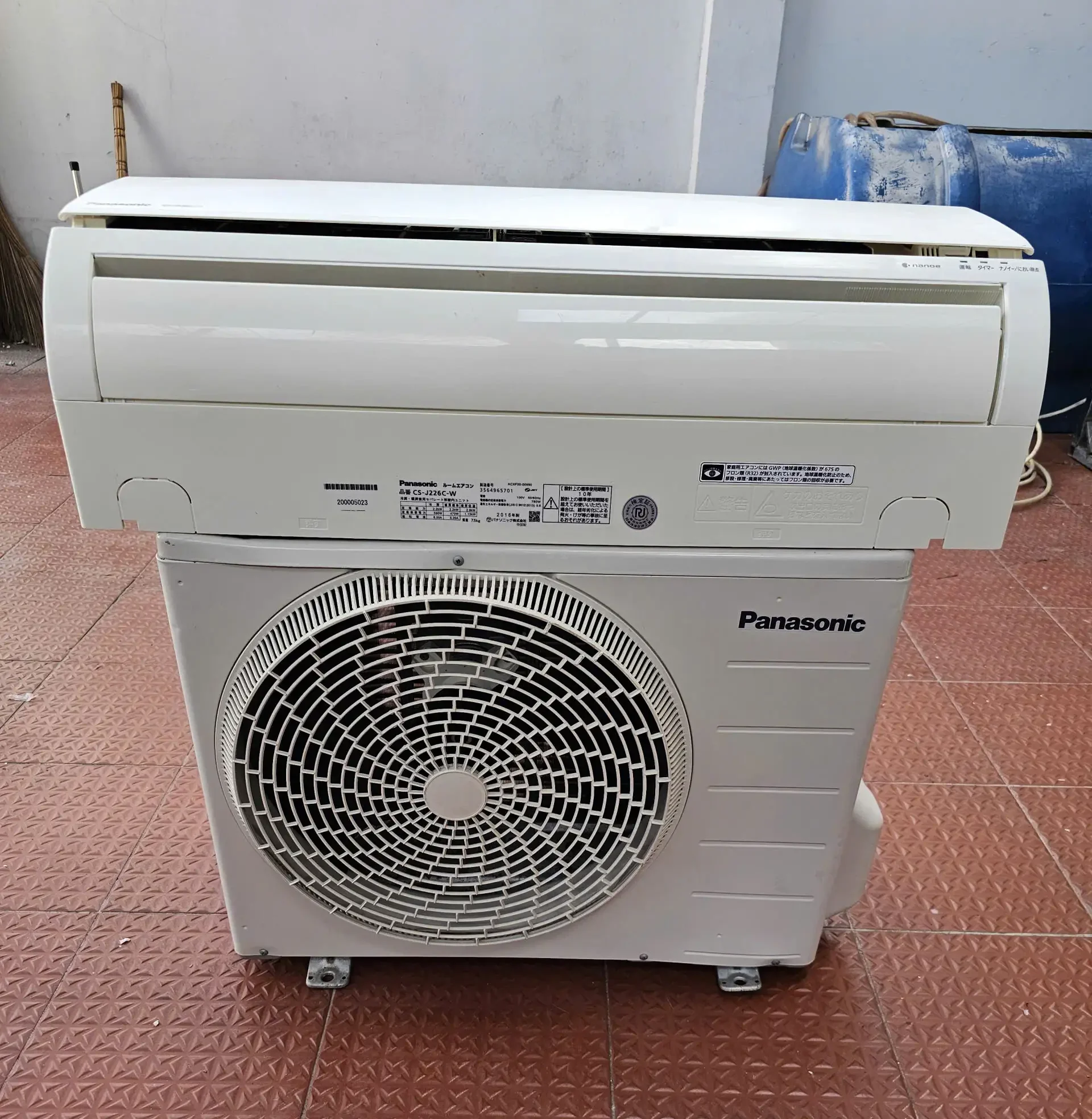 Máy Lạnh Nội Địa Nhật Panasonic inverter 1 HP năm 2016